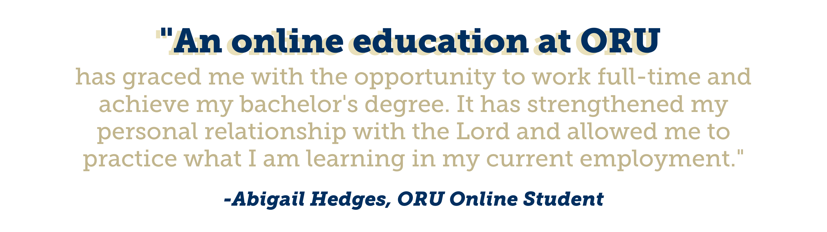 Online Tuition and Financial Aid ORU